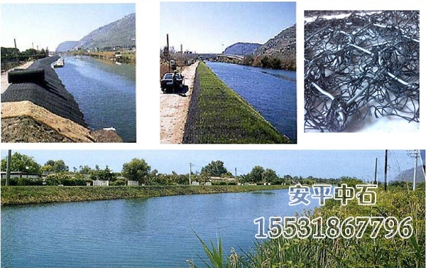 加筋三維鋼絲網墊護坡